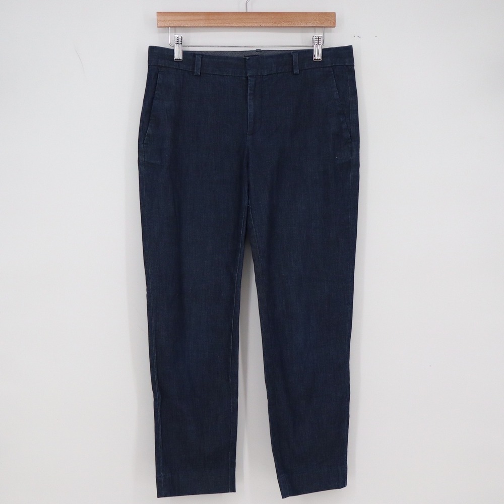 Banana Republic Pants Womens 4 Avery Dark Wash Indigo Ankle Slim Excellent